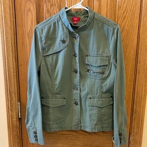 Mossimo Supply Co. Olive Utility Jacket